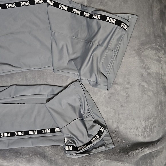 Victoria's Secret Pink High Waist Wide Leg Track Pant M EUC - Picture 5 of 9